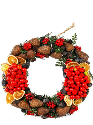  İstanbul Çiçekçiler - Doğal Kapı Süsü